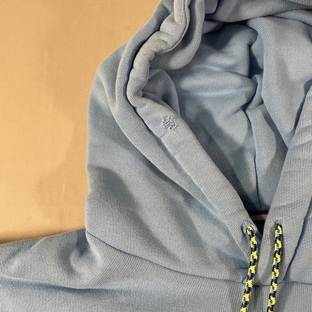 Y2K Air Jordan Jumpman DNA Nascar Pullover Hoodie Unisex S Carolina Blue White - Picture 6 of 14